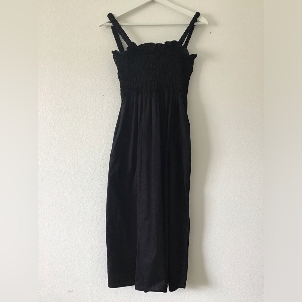 Topshop Midi Dress in Black, size 4-6 US